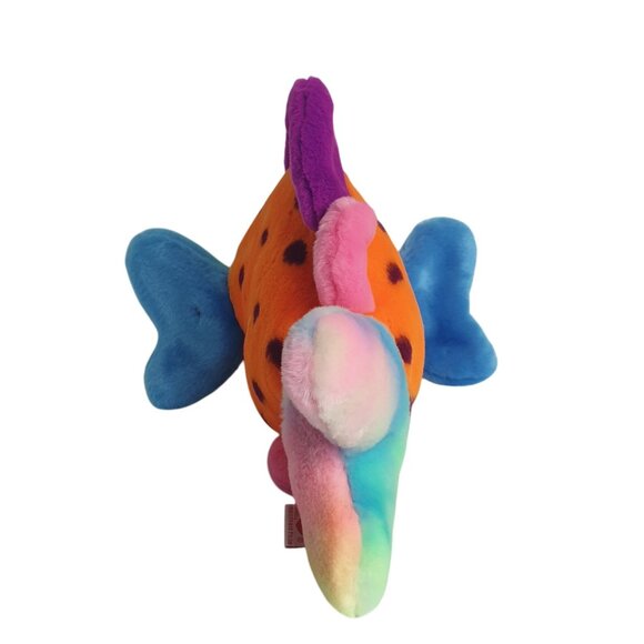 VTG Ty Beanie Buddies Fish LIPS 13" LG Plush 1999 Multicolor Collection Sea - Picture 4 of 10